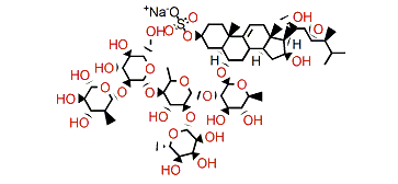 Pentareguloside A